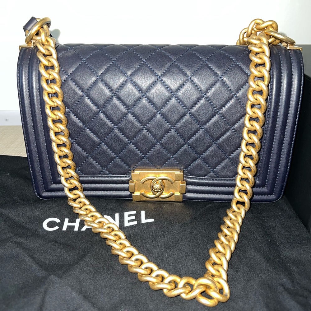 Navy Blue Boy bag